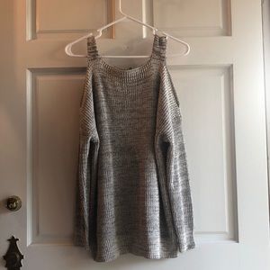 Sweater with little green in it